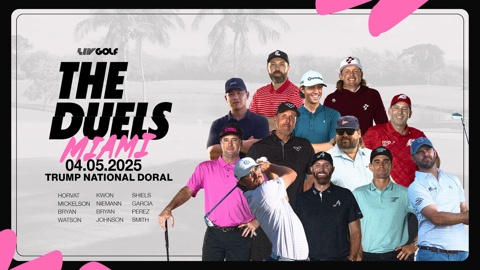 LIV Golf's 'The Duels: Miami'